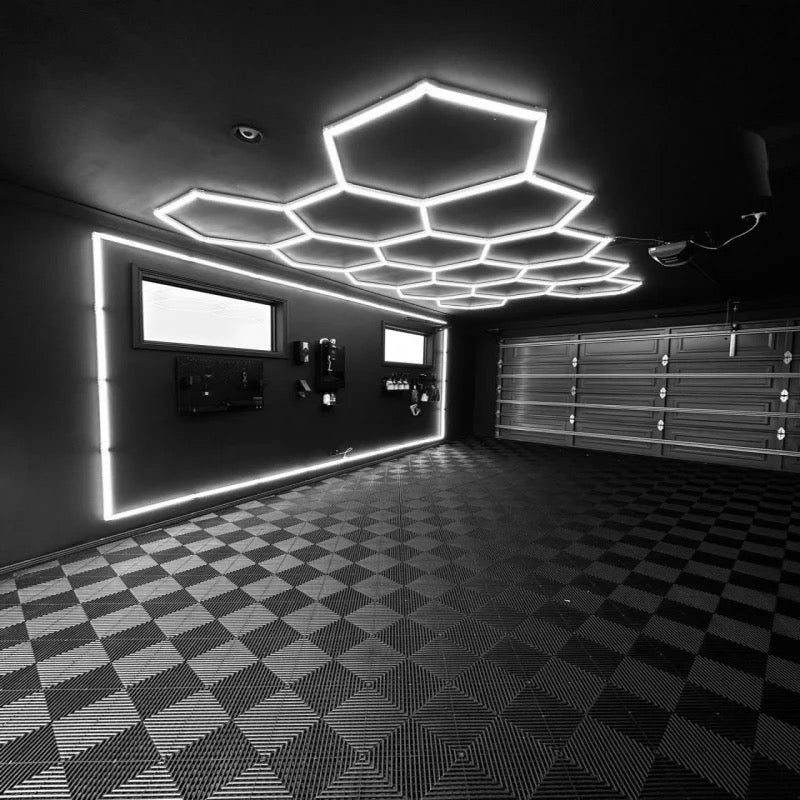 
                      
                        Hexagon Led Beleuchtung 4.8m x 2.4m
                      
                    